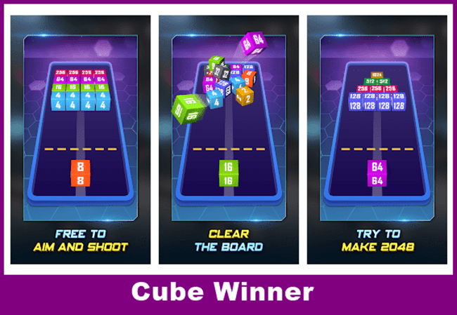 2048 Cube Winner Aim To Win Diamond Elmas Apk MOD Hilesi [Sınırsız para]