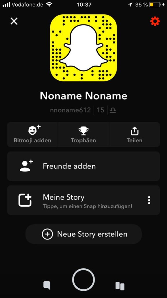 Snapchat dark mod