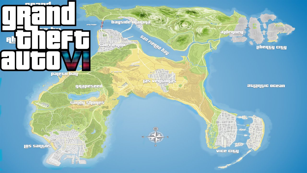 GTA 6 Haritası