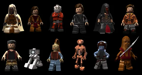 Lego star wars characters